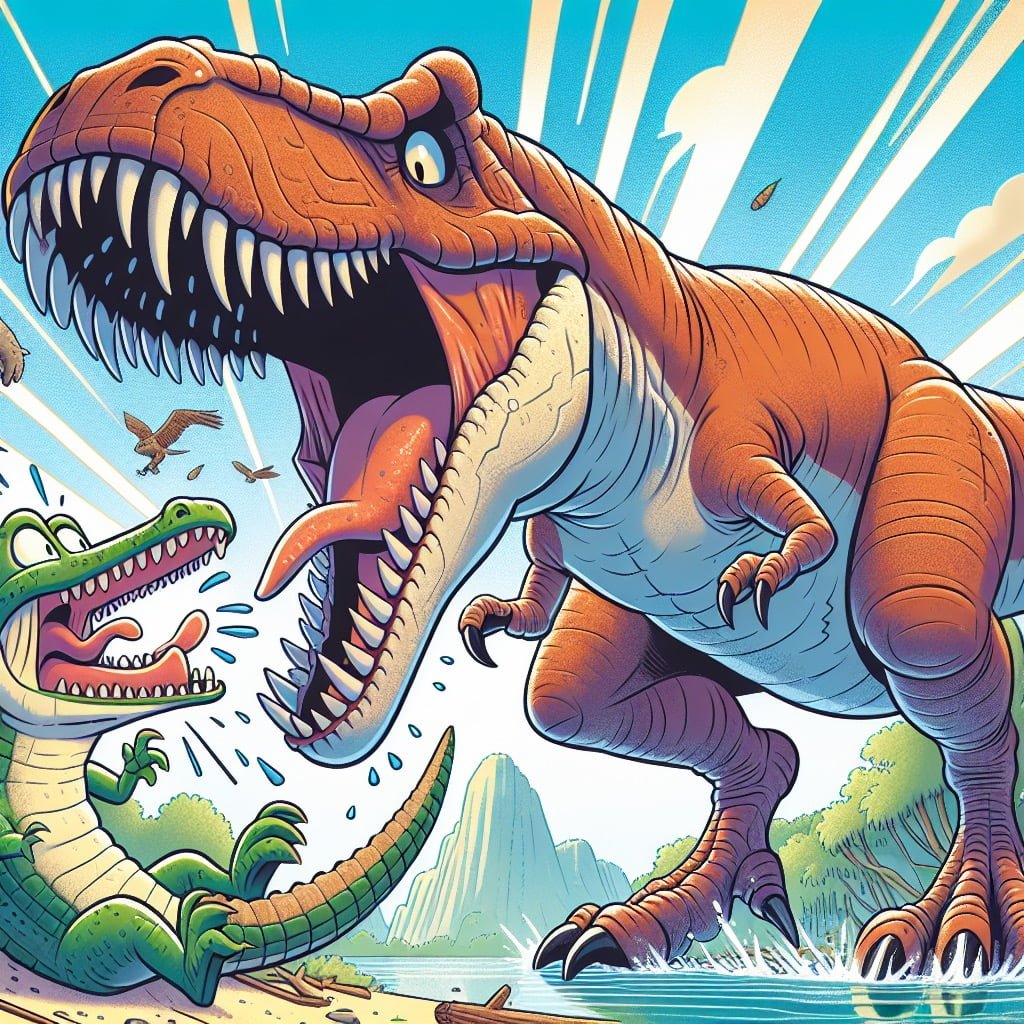 Fun fact for kids about T-Rex bite