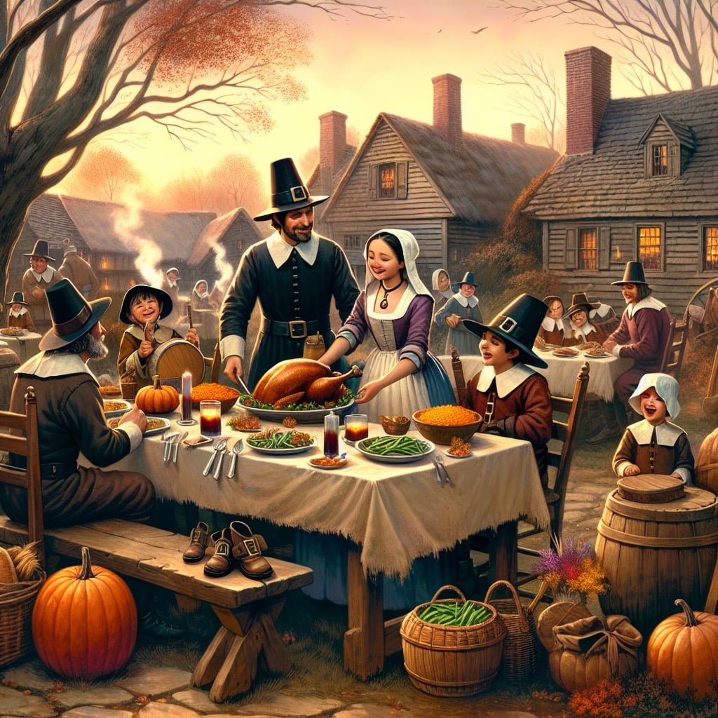 Fun fact for kids about the first Thanksgiving