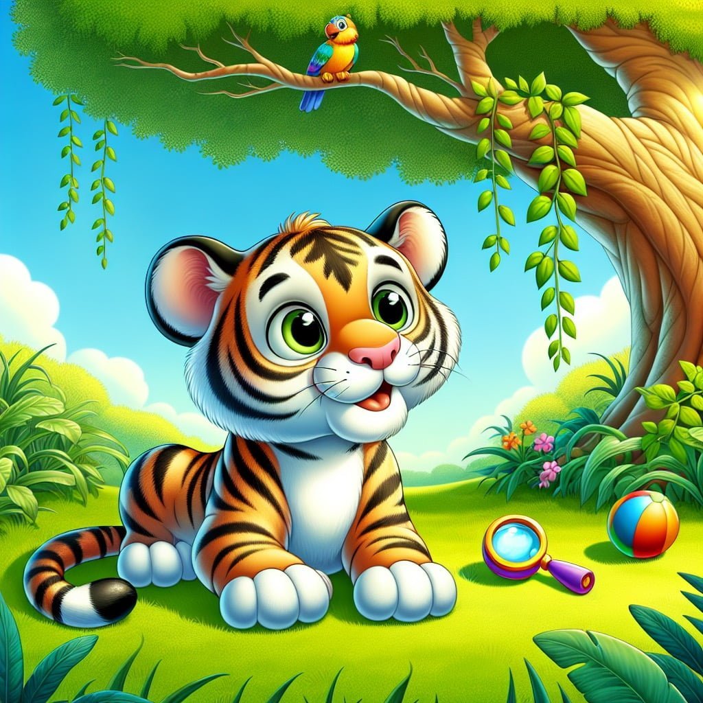 Main image for the post with 10 Cool Tiger Facts For Kids