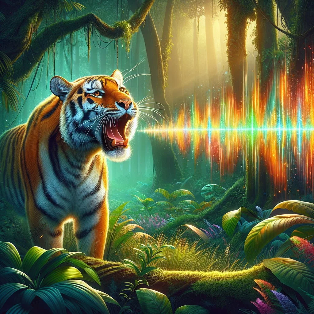Fun fact for kids about a roaring tiger