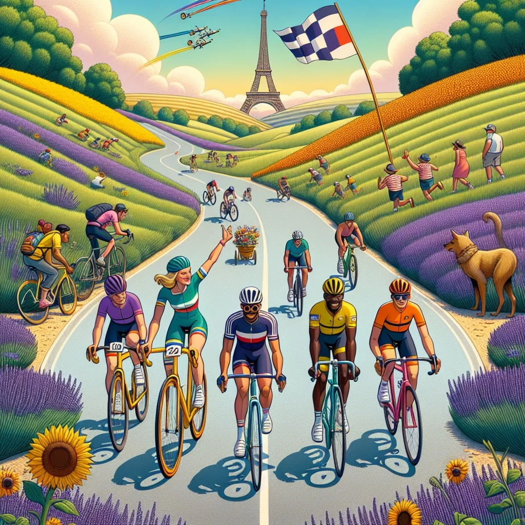 Fun fact for kids about Tour de France bicycle race