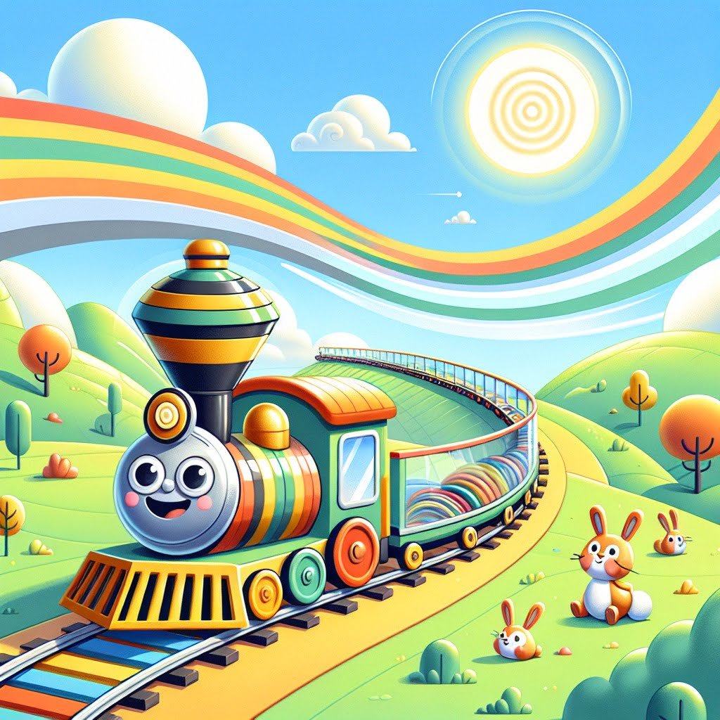 Fun fact for kids about a train's gyroscope