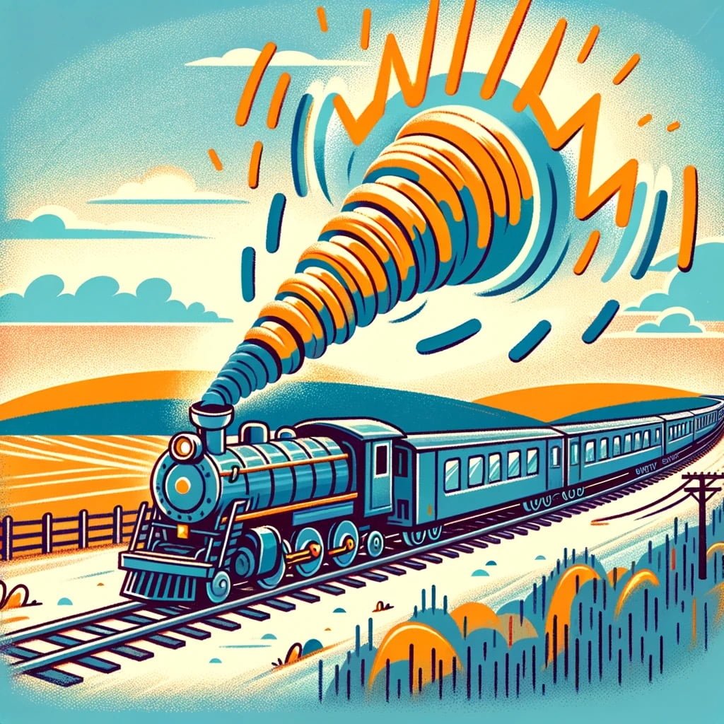 Fun fact for kids about a train whistle