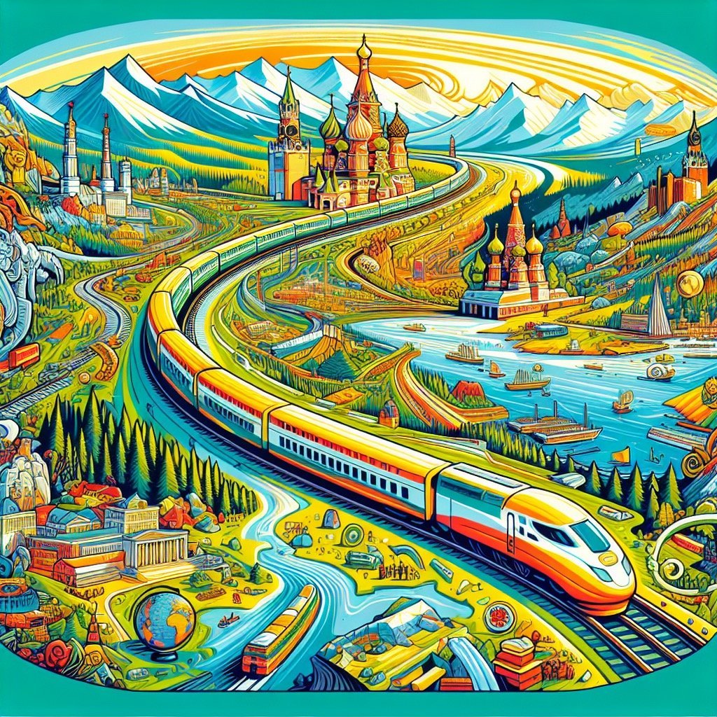 Fun fact for kids about the Trans-Siberian Railway