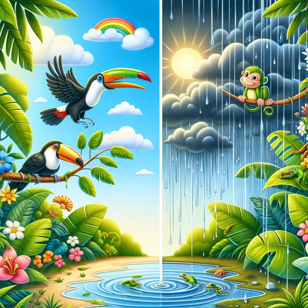 Fun fact about wet and dry seasons in the tropics