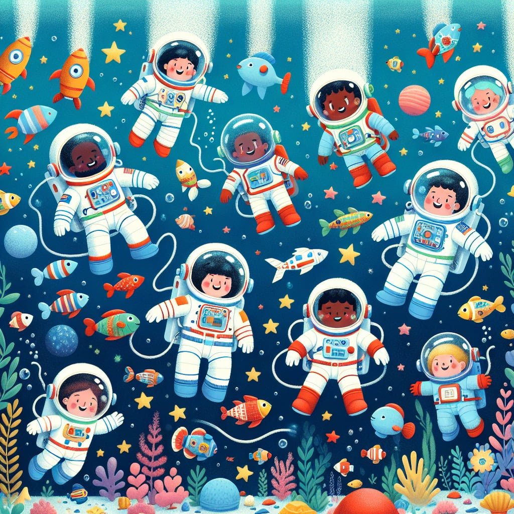 Fun fact for kids about spacewalking training