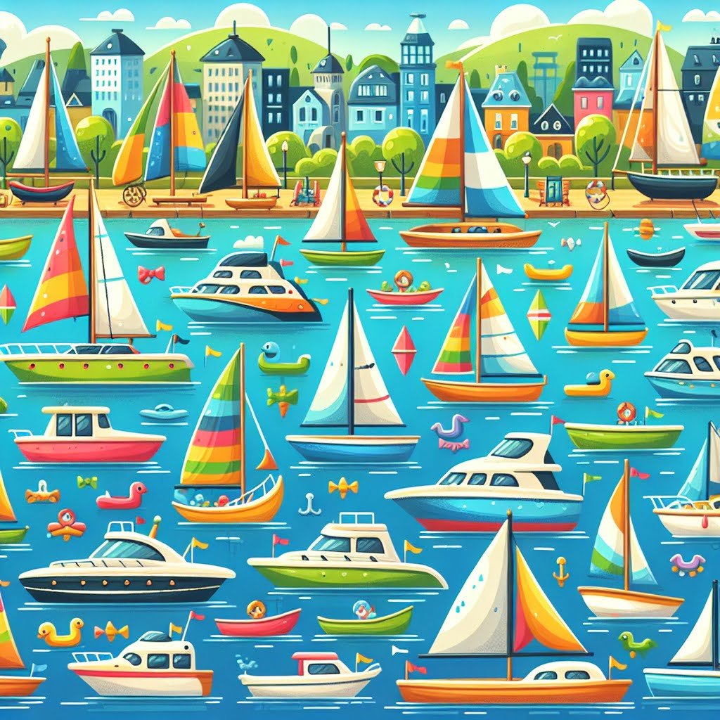Fun fact for kids about different types of boats