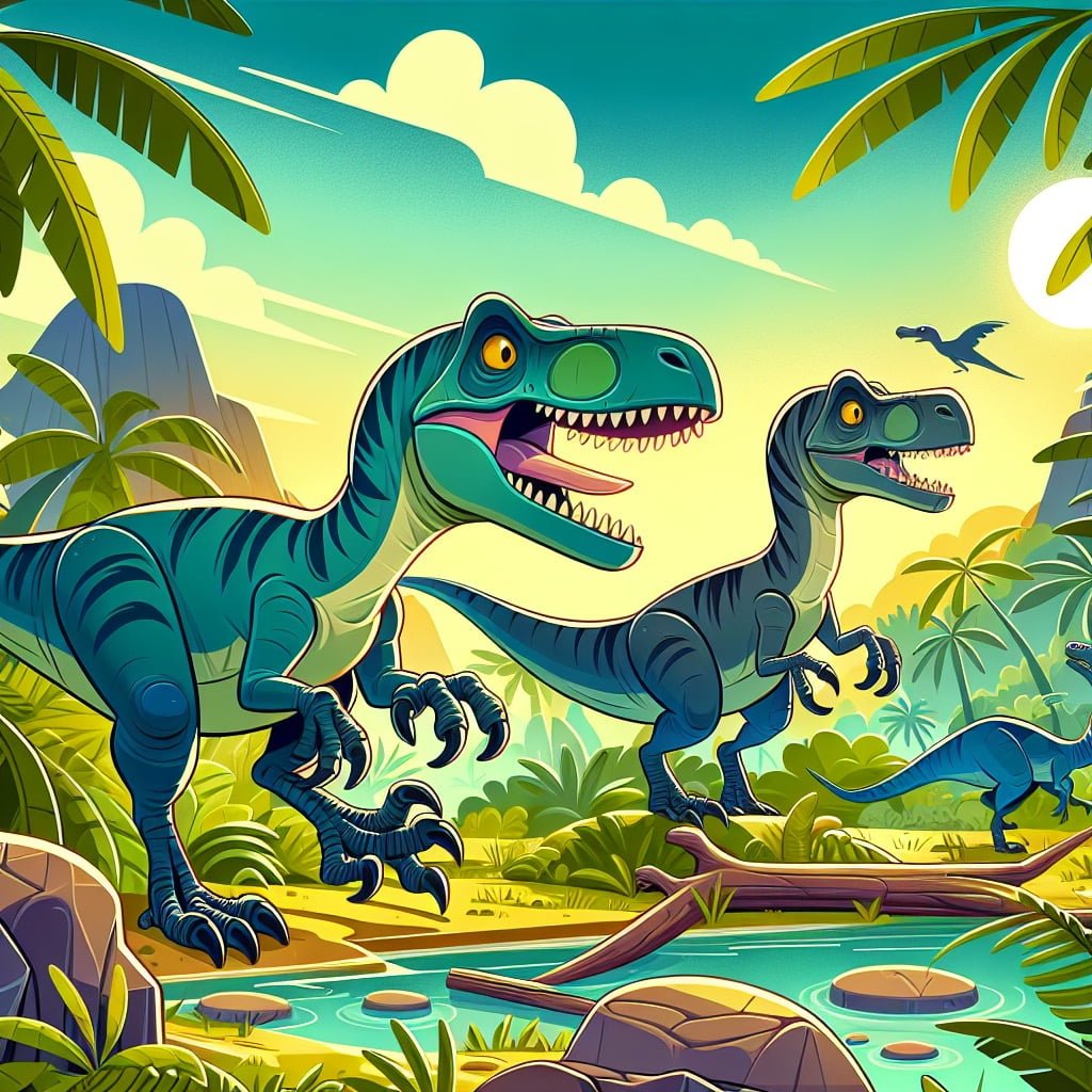 Fun fact for kids about the time period of velociraptors