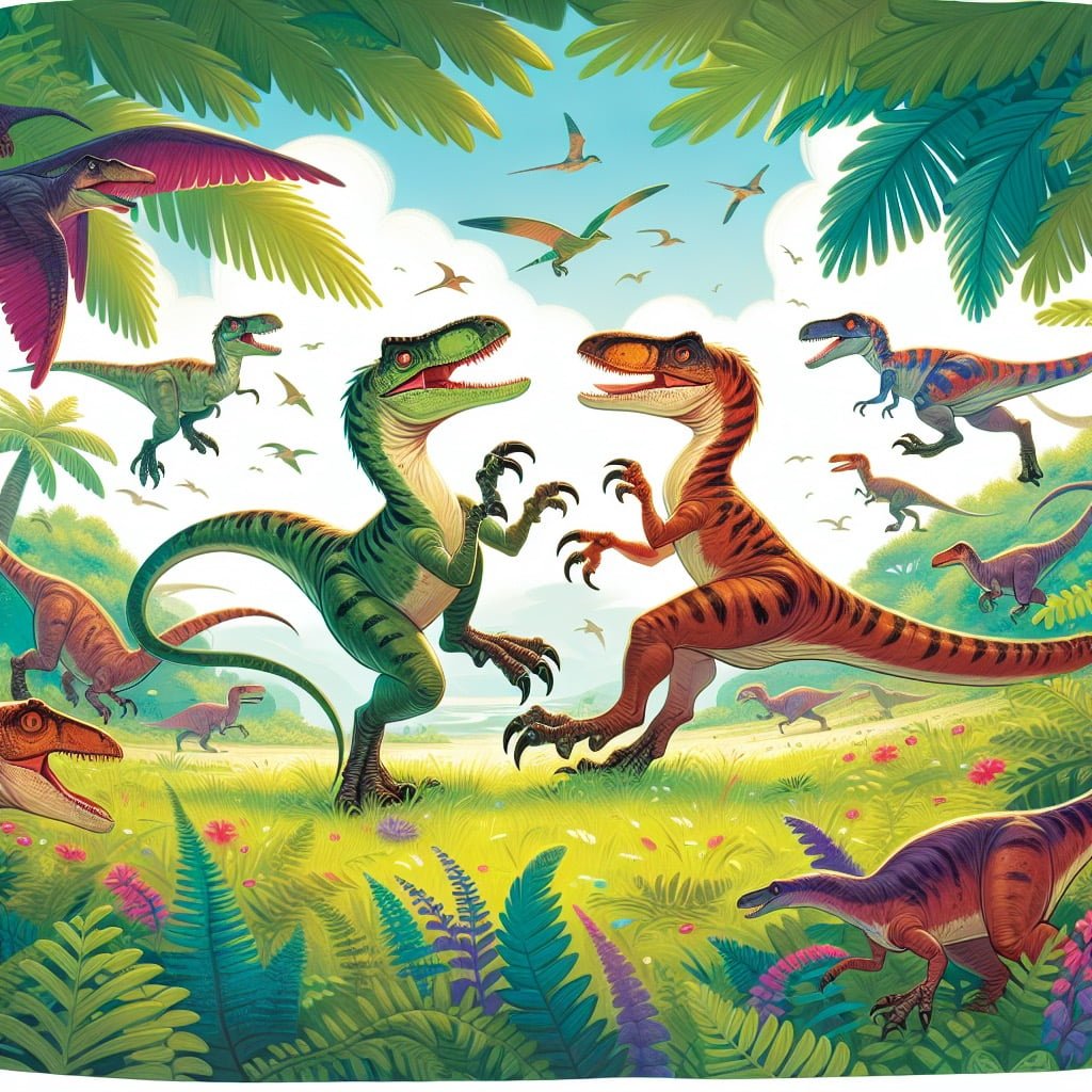 Fun fact for kids about velociraptors being warm-blooded