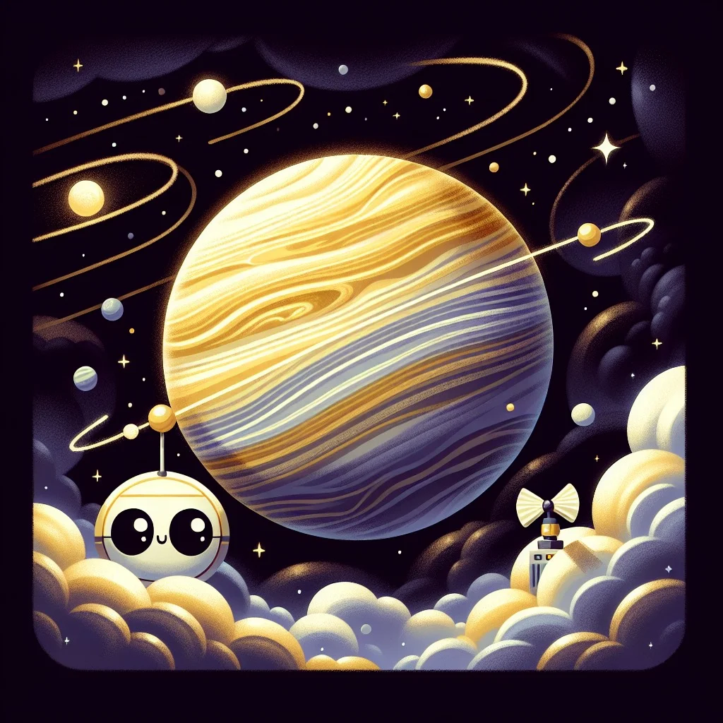 Fun fact for kids about the planet Venus