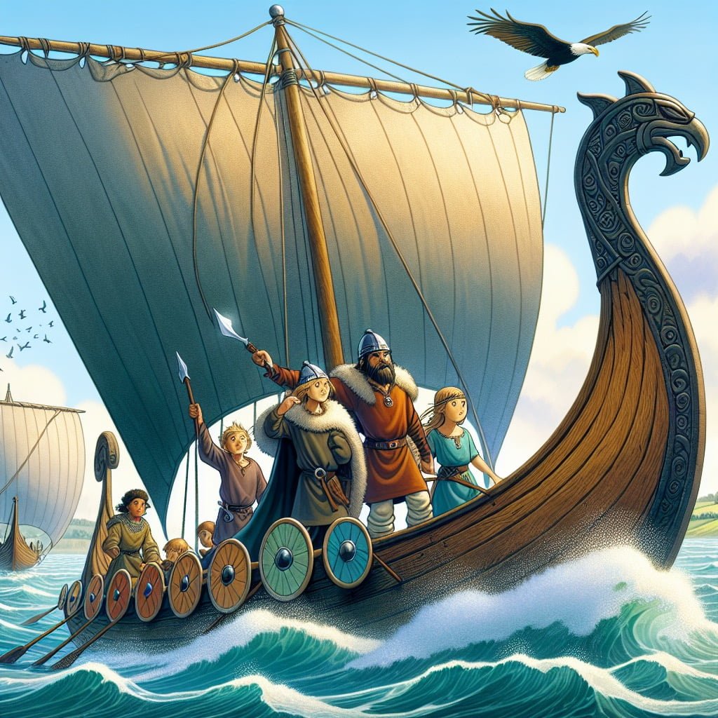 Fun fact for kids about the Vikings discovering America