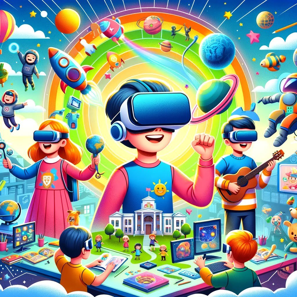Fun fact for kids about virtual reality