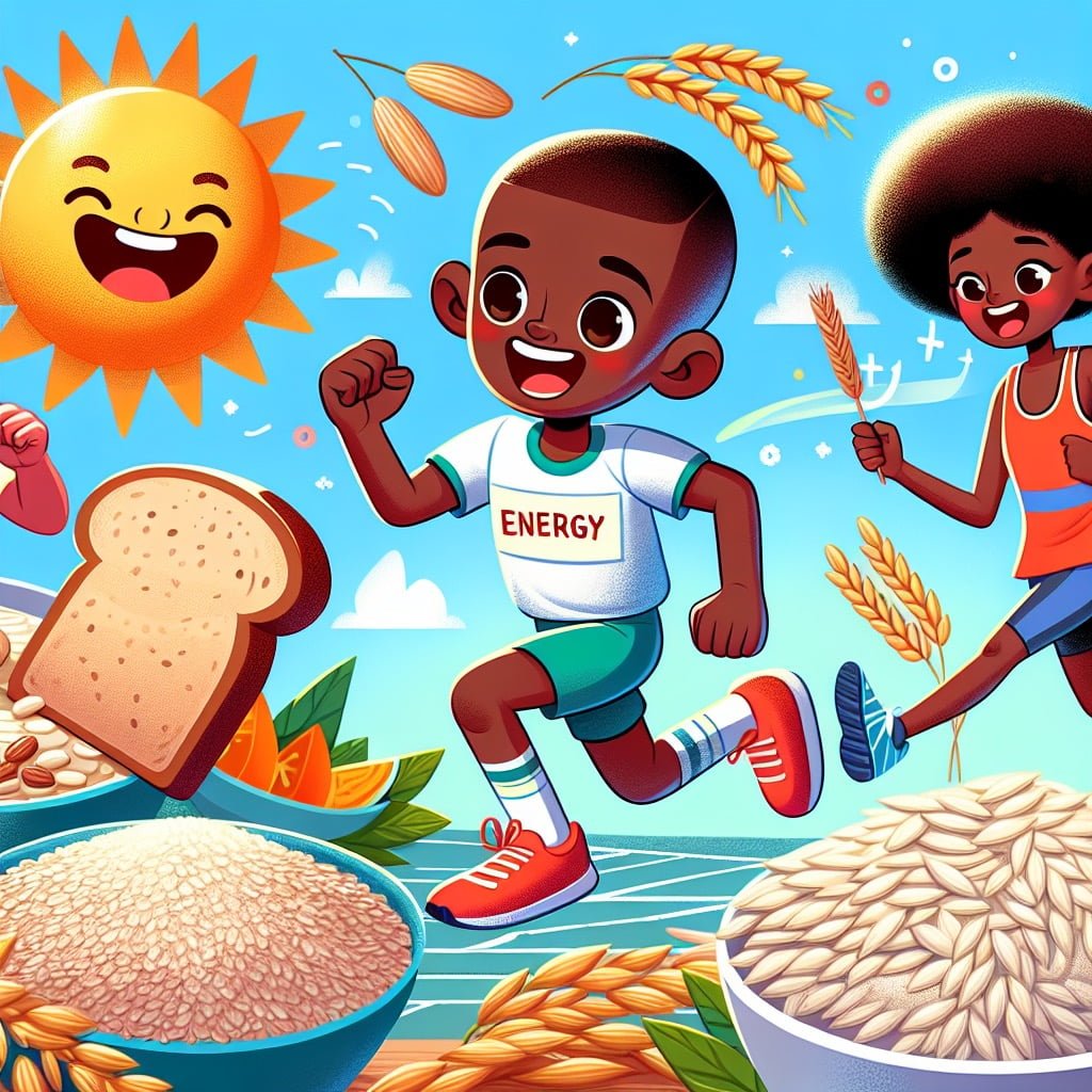 Fun fact for kids about whole grains