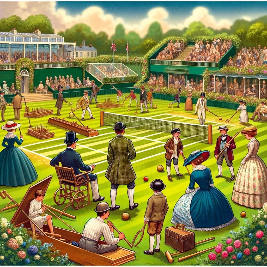 Fun fact for kids about the first Wimbledon Championship