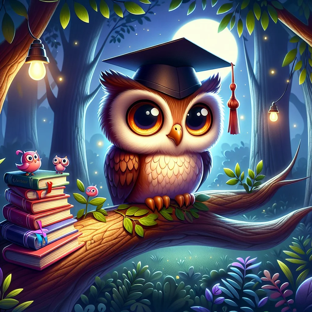 Fun fact for kids about the symbolism of owls