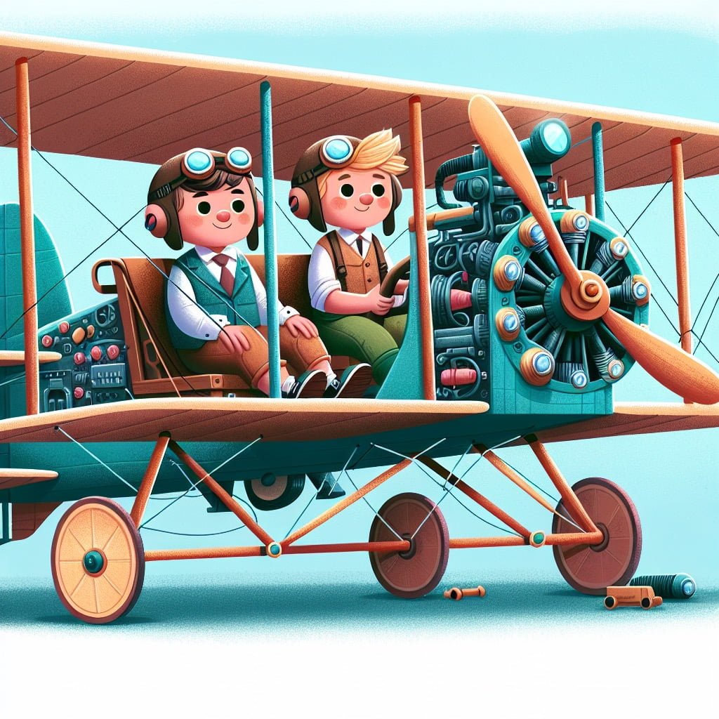 Fun fact for kids about the first powered flight