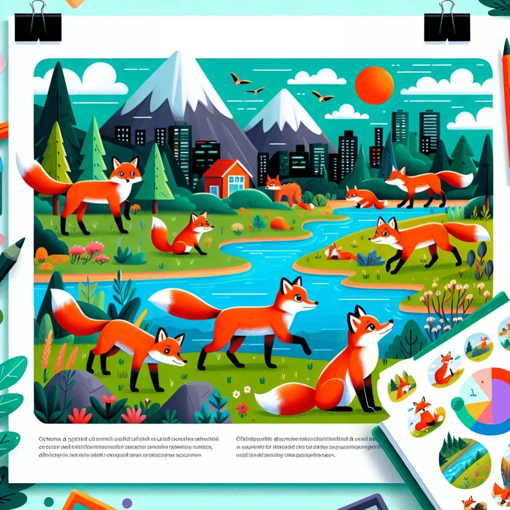 Fun fact for kids about an adaptable fox