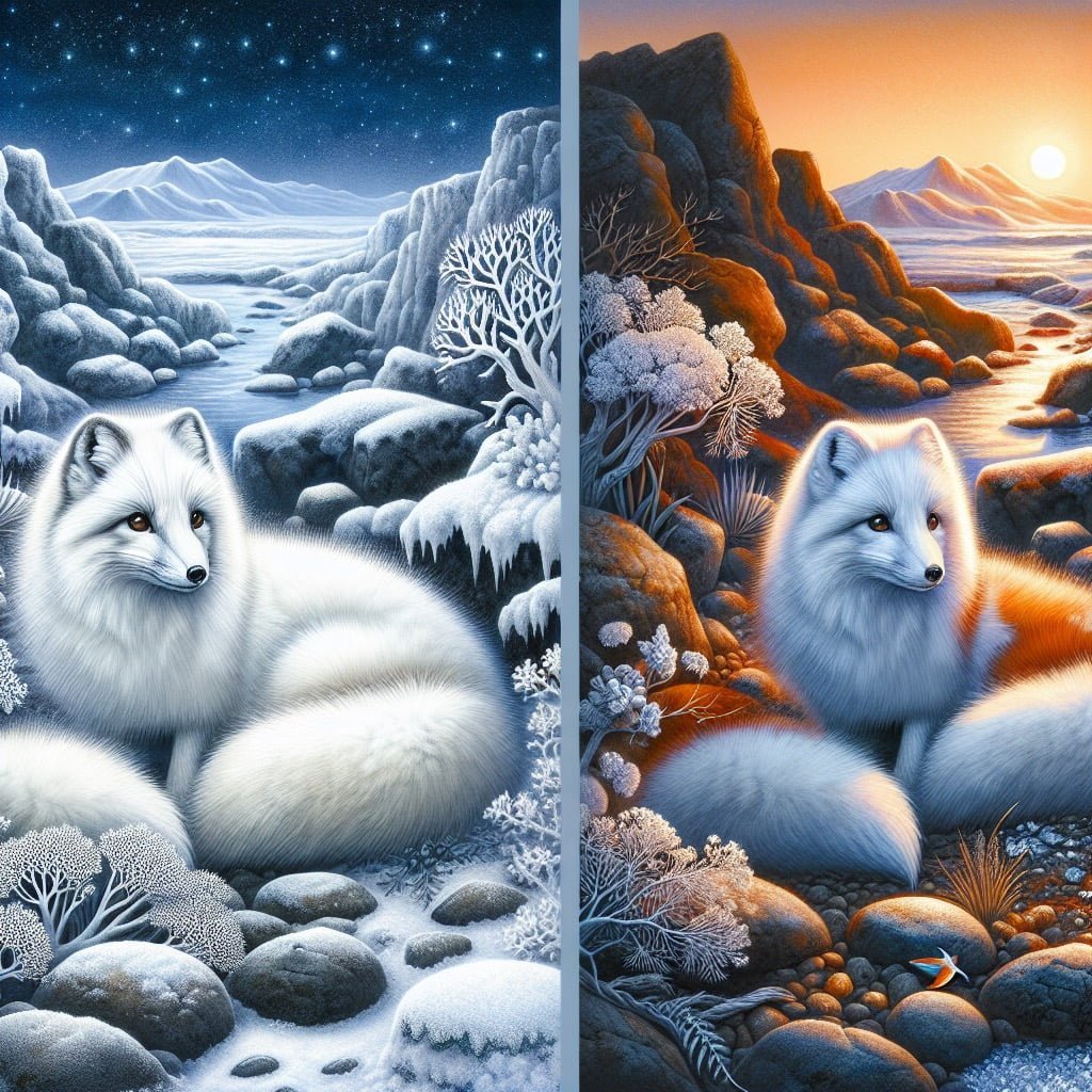Learn 10 Cool Arctic Fox Facts For Kids 5 Fun fact for kids about an arctic fox changing colors
