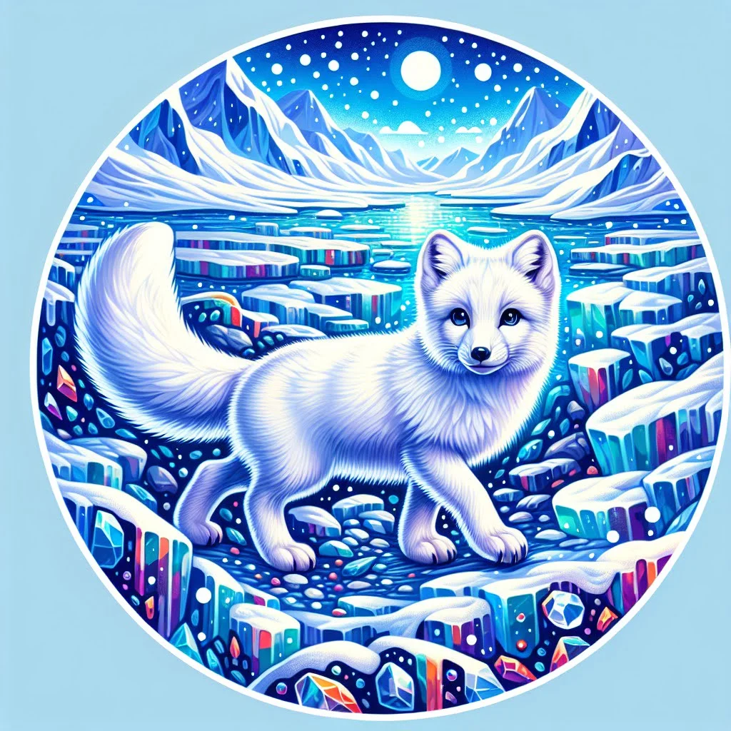 Main image for the post with 10 Cool Arctic Fox Facts For Kids depicting Arctic Fox in a colorful and attractive way for kids.
