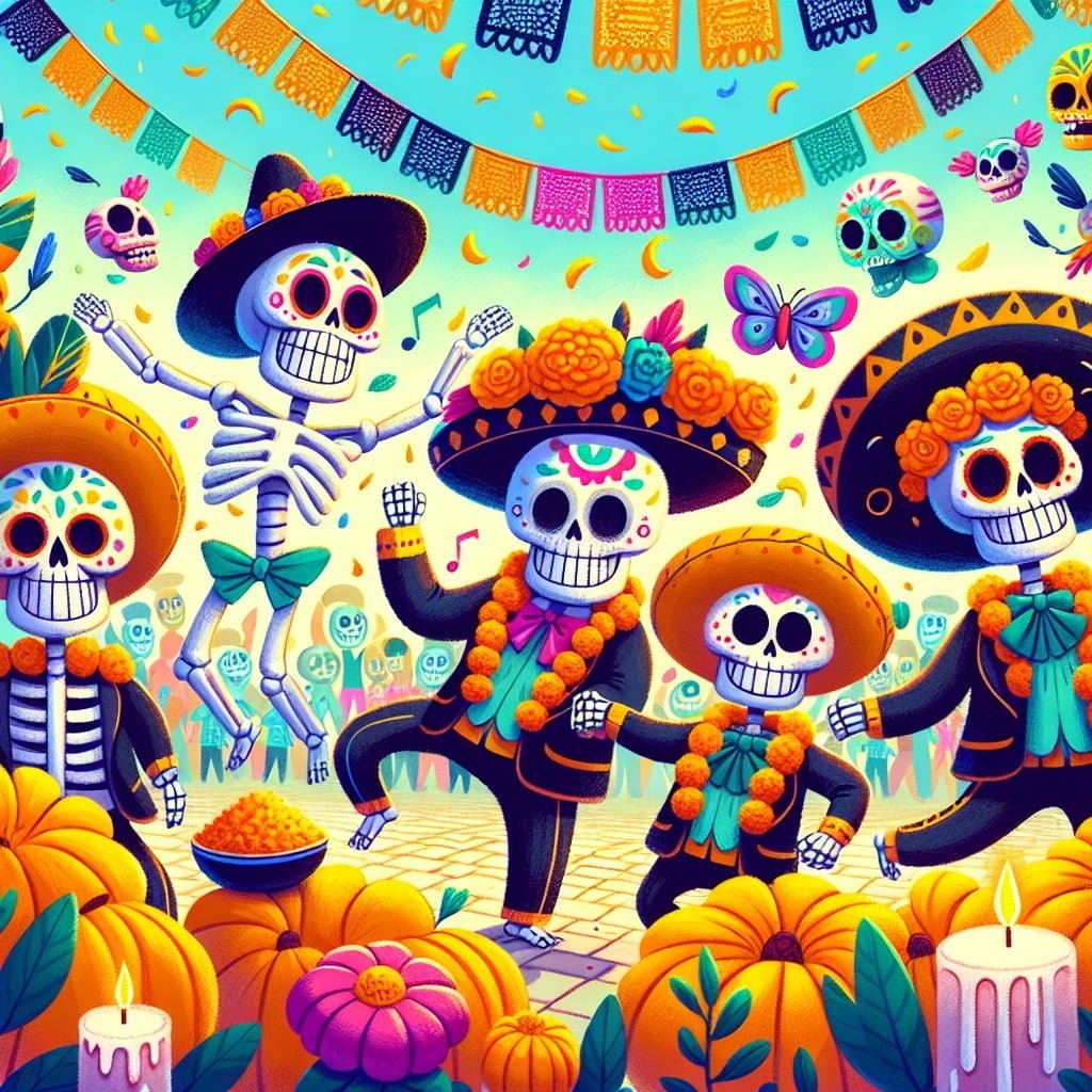 Fun fact for kids about Day of the Dead in Mexico