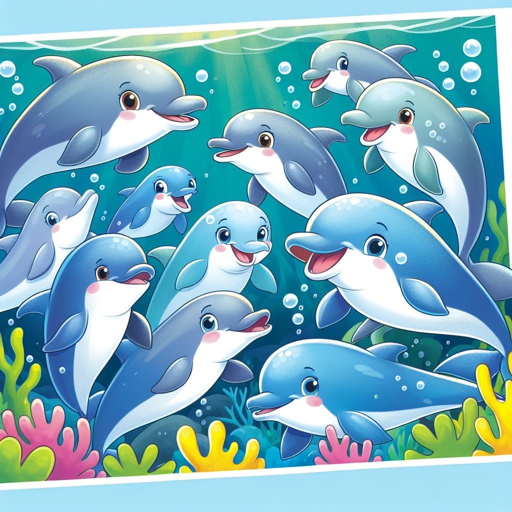 Fun fact for kids about dolphin personalities