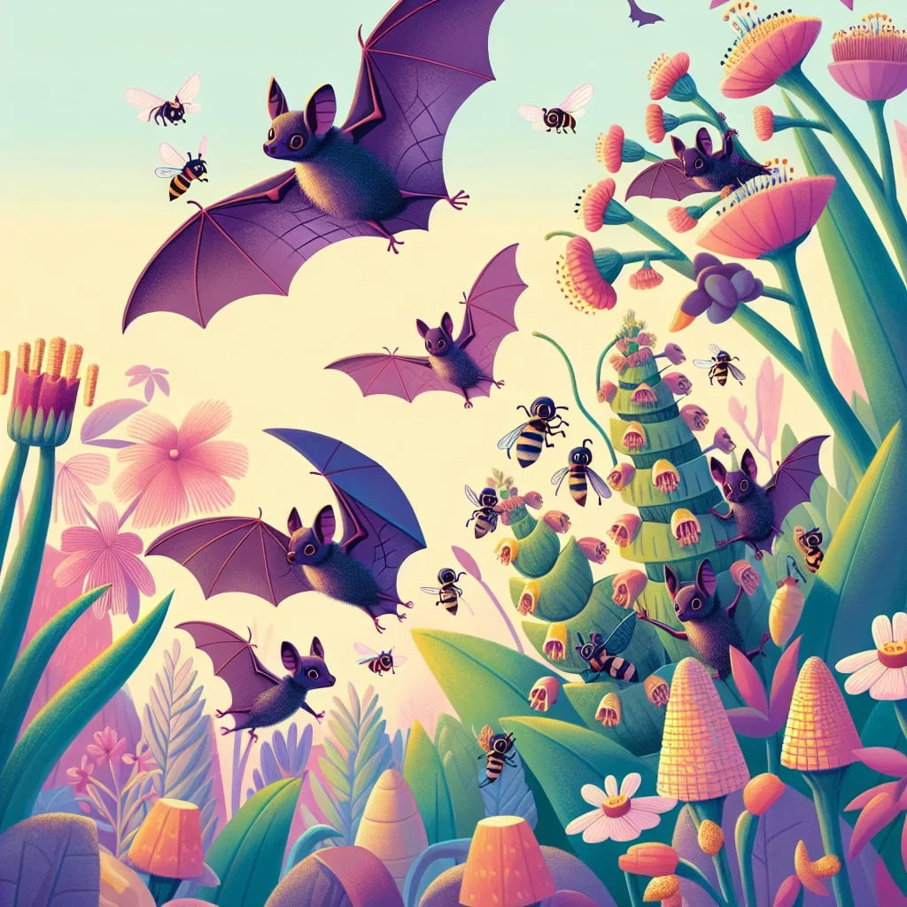 Fun fact for kids about an Egyptian fruit bat