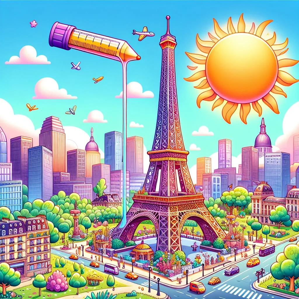 Fun fact for kids about the Eiffel Tower