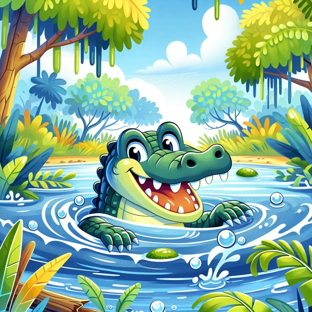 Fun fact for kids about an alligator in Florida