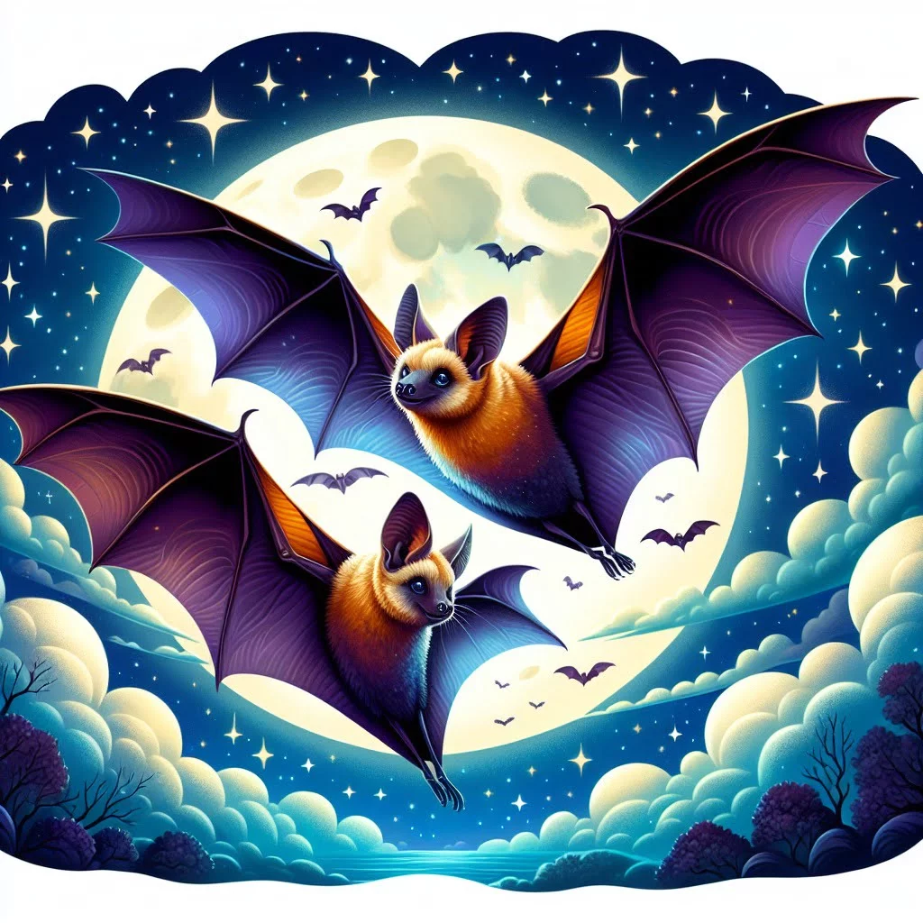 Fun fact for kids about a flying fox bat