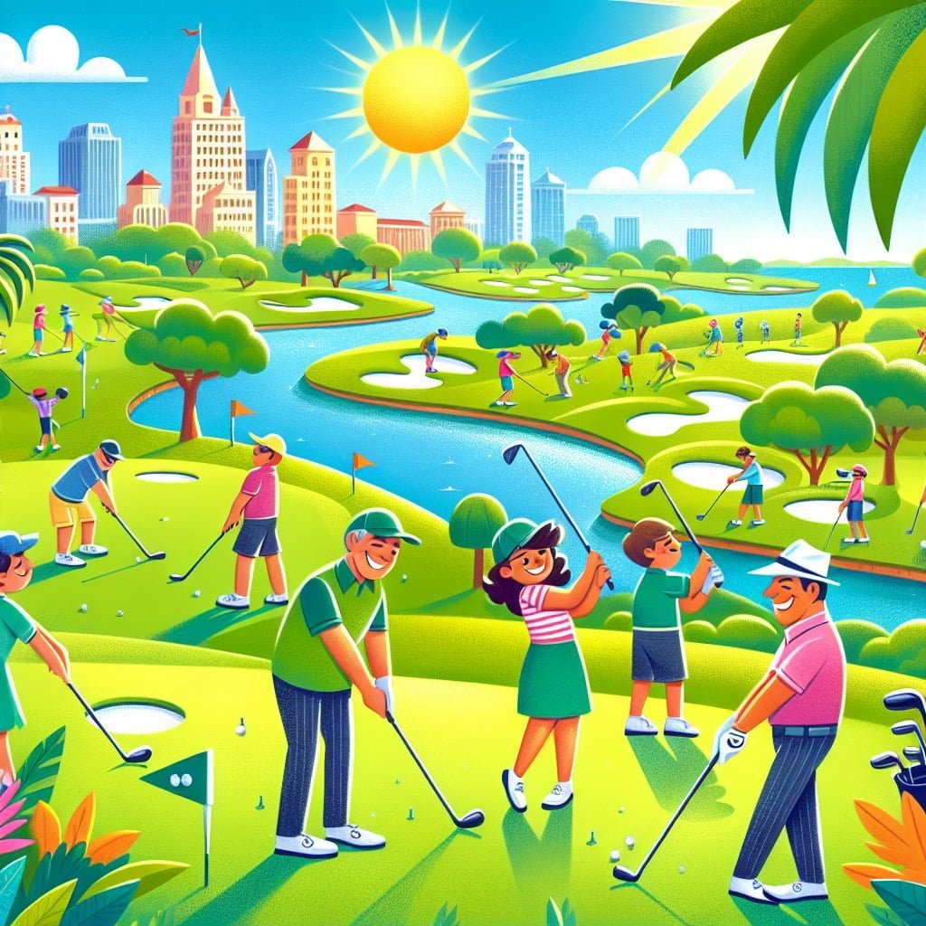 Fun fact for kids about golf courses in Florida