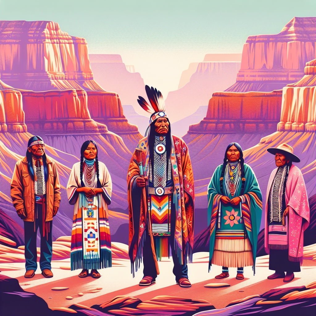 Fun fact for kids about the Native American tribes of the Grand Canyon