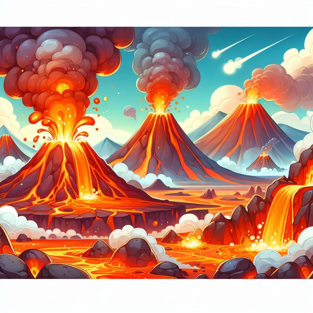 Fun fact for kids about Icelandic volcanoes