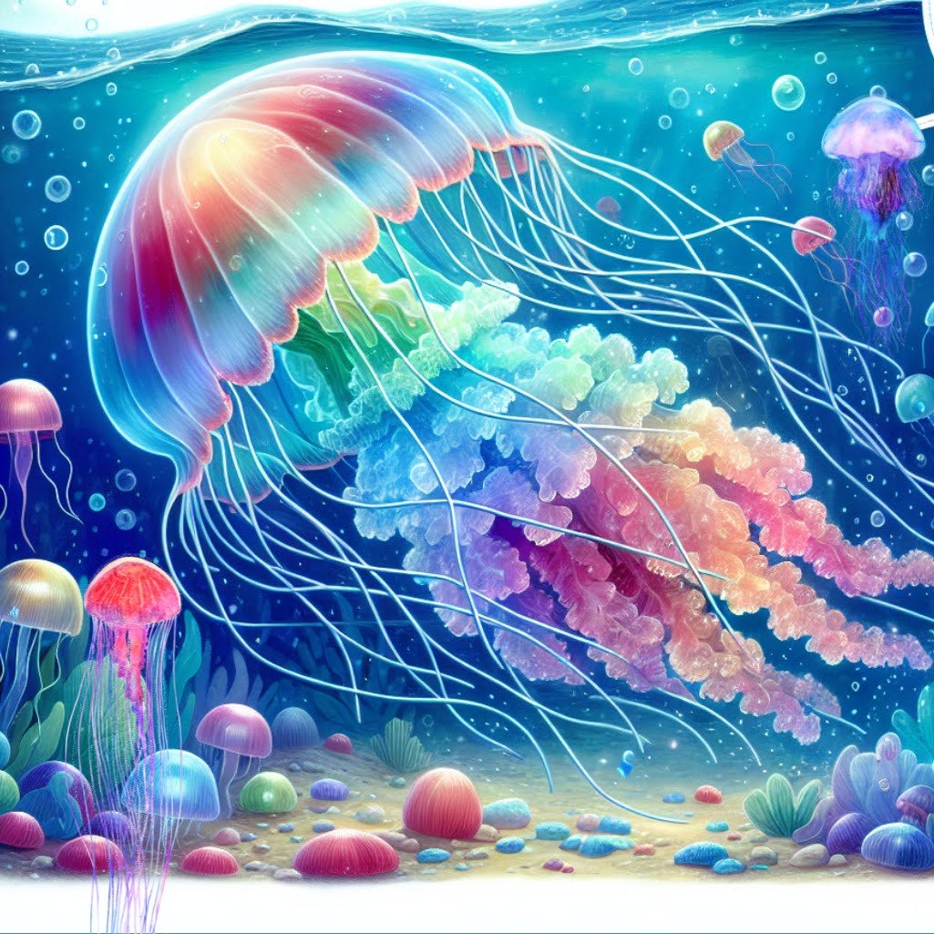 Find 10 Amazing Jellyfish Facts For Kids 10 Fun fact for kids about jellyfish composition