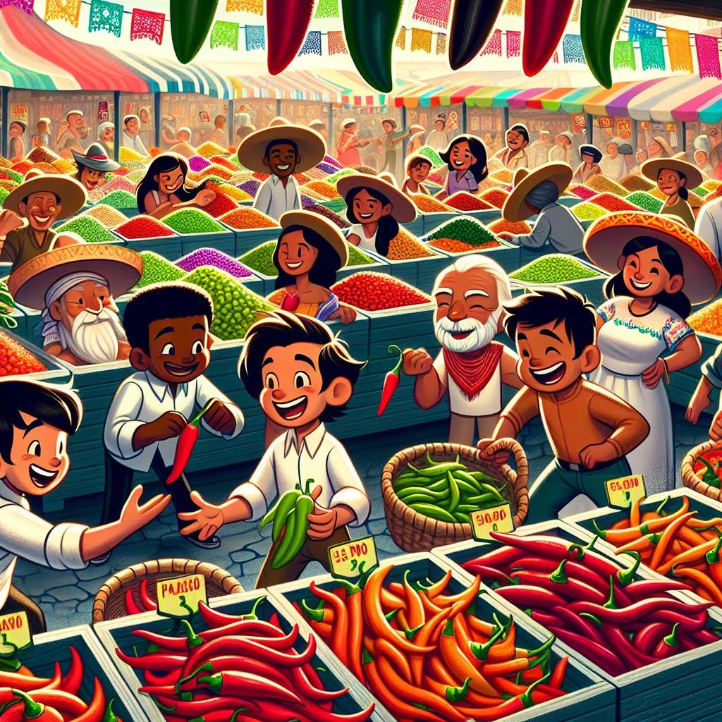 Fun fact for kids about Mexican chilies
