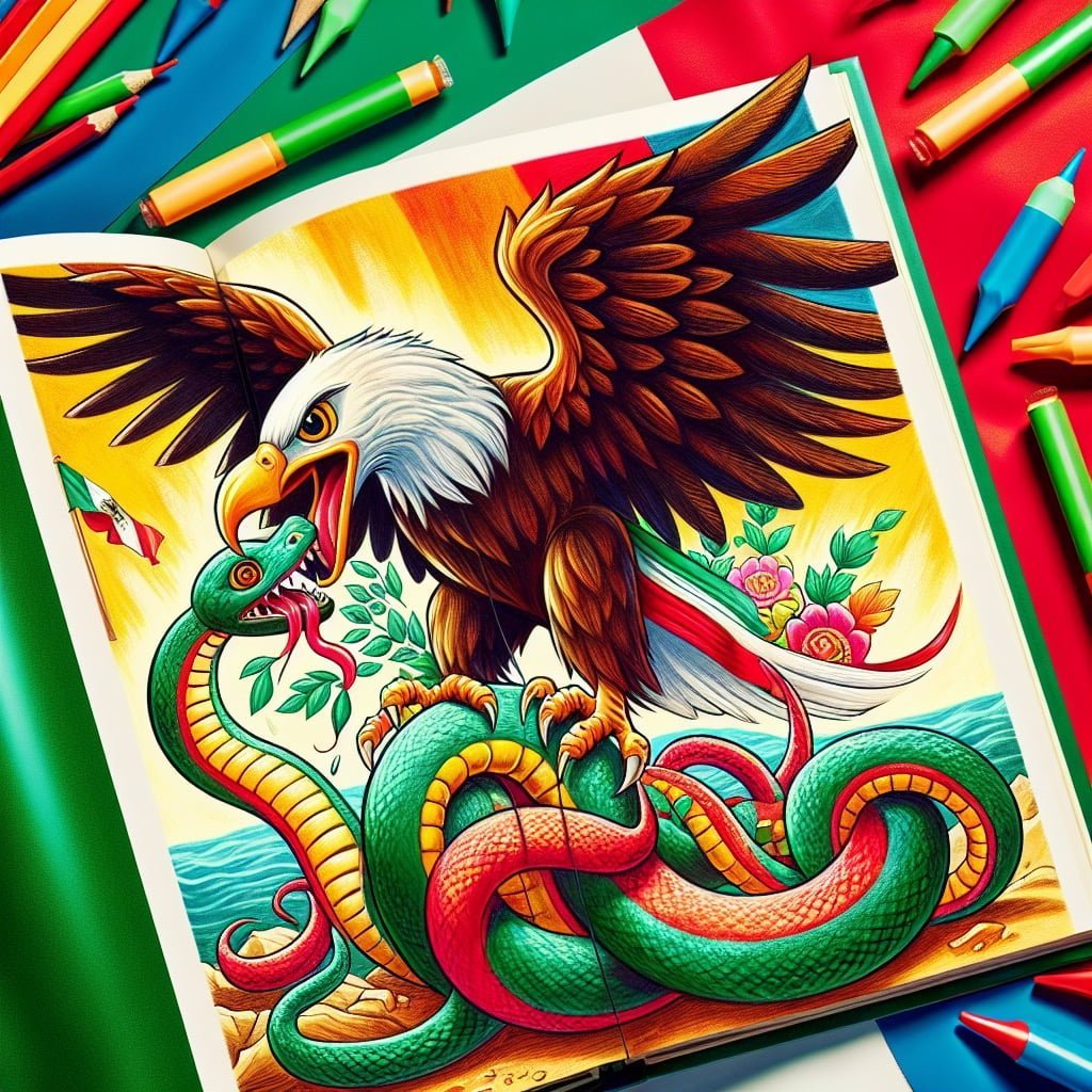 Fun fact for kids about the Mexican flag