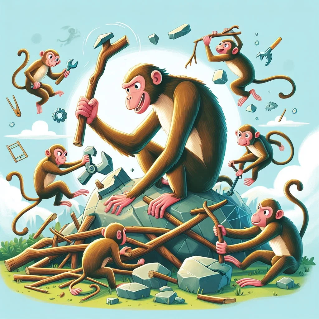 Read 10 Awesome Monkey Facts For Kids 5 Fun fact for kids about a monkey using tools