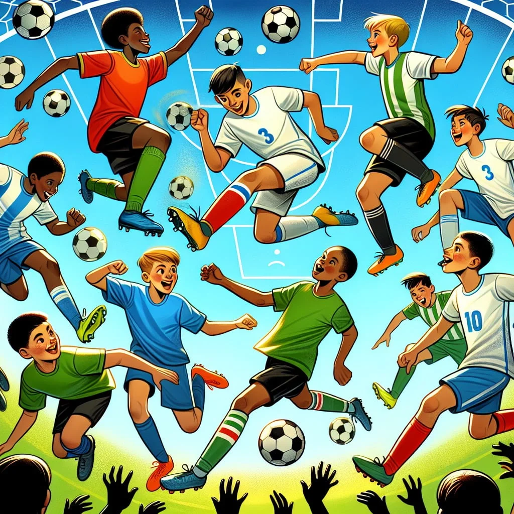 Fun fact for kids about soccer players not using their hands