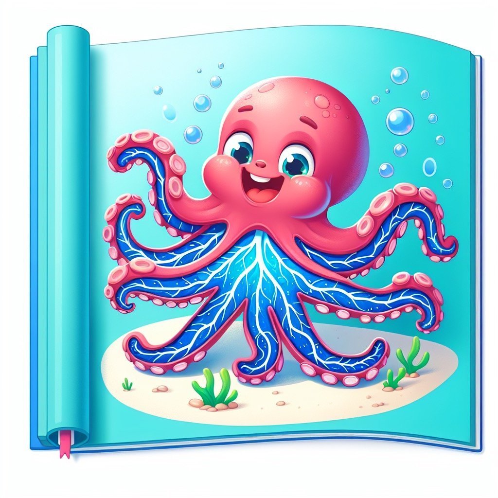 Fun fact for kids about blue octopus blood