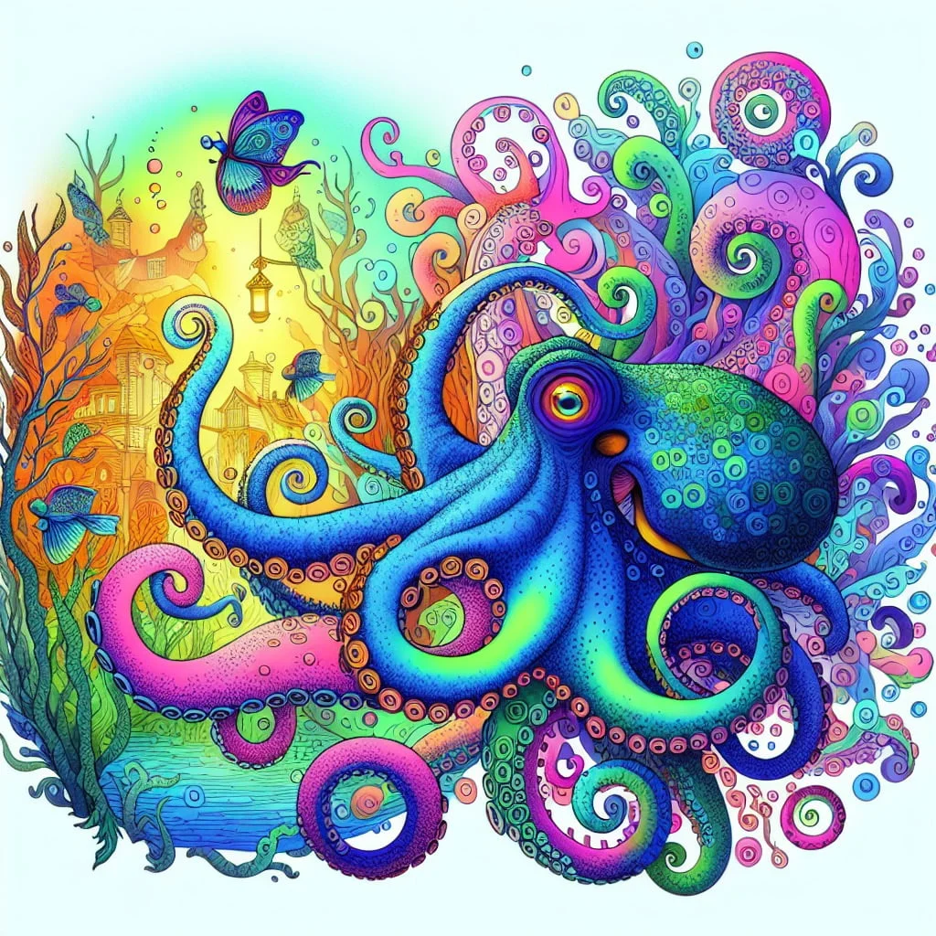 See 10 Exciting Octopus Facts For Kids 4 Fun fact for kids about a colorful octopus