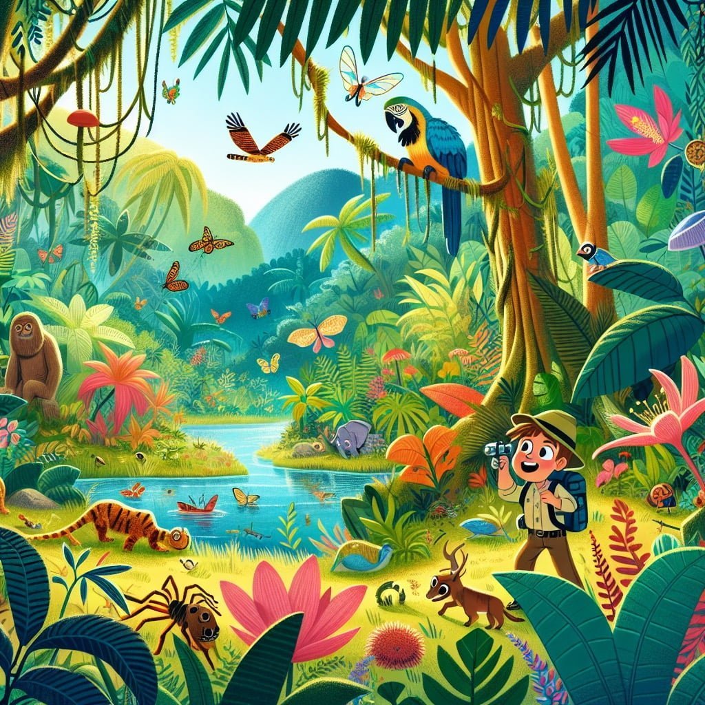 Rainforest illustration