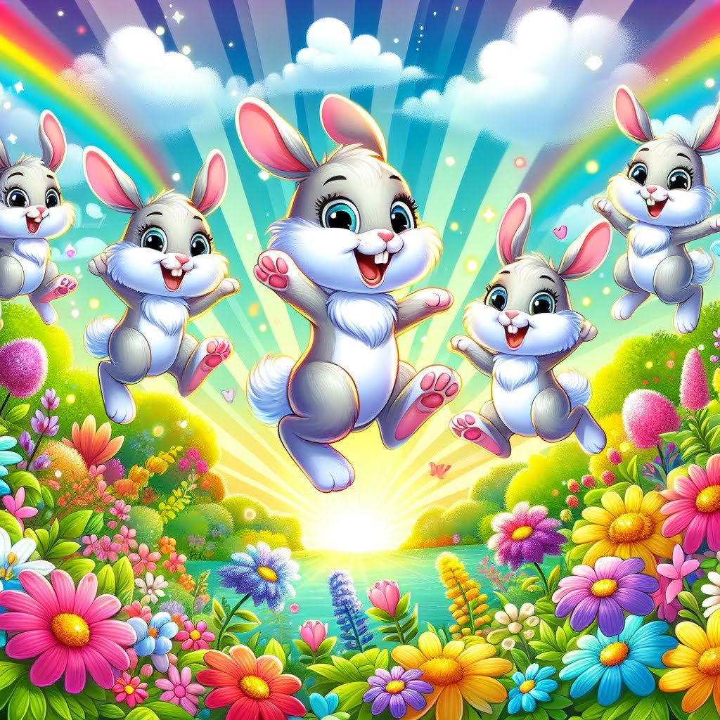 Fun fact for kids about rabbit jumping