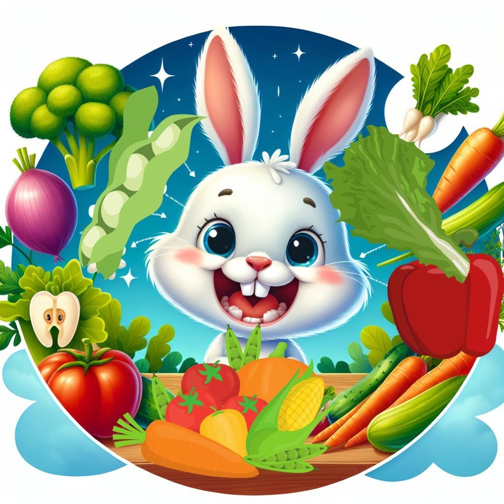 Fun fact for kids about rabbit teeth