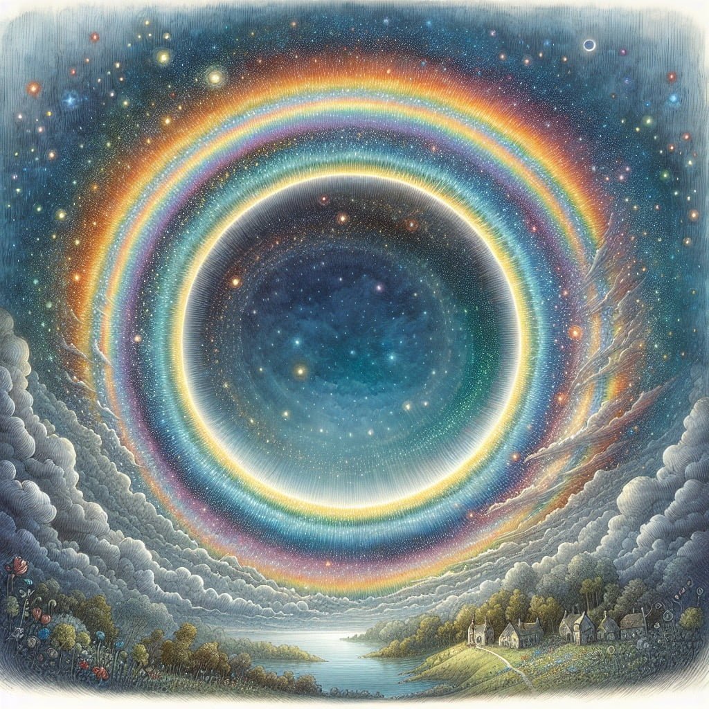 Rainbow full circle