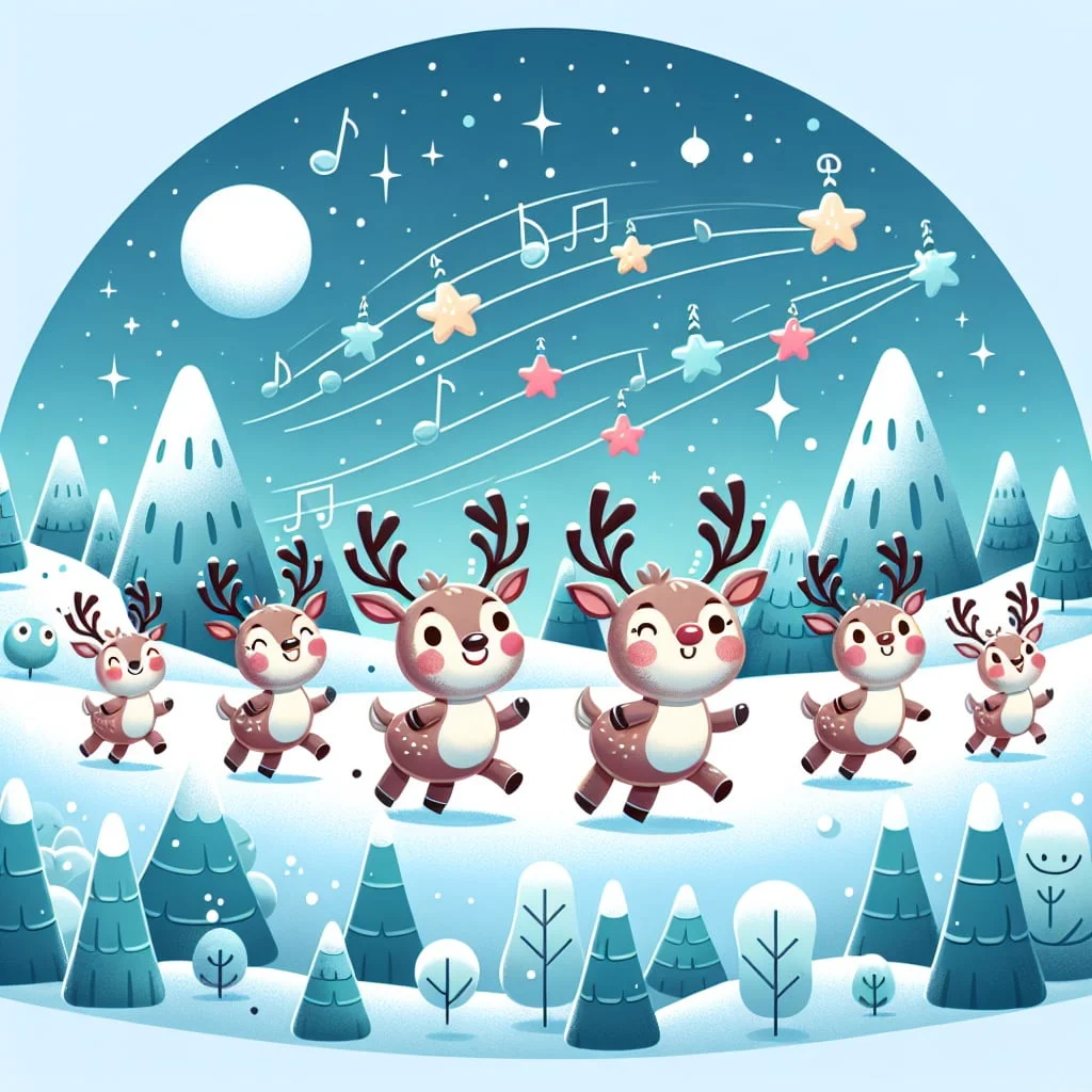 Close-up of reindeer making clicking sound