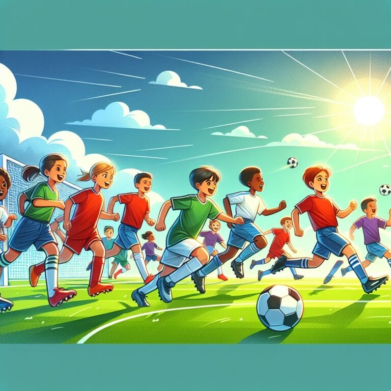 Main image for the post with 10 Captivating Soccer Facts For Kids depicting Soccer in a colorful and attractive way for kids.