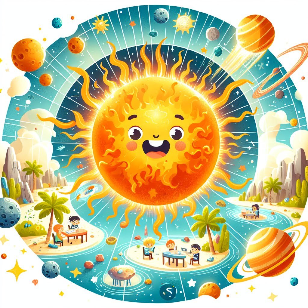 Fun fact for kids about Sun's age