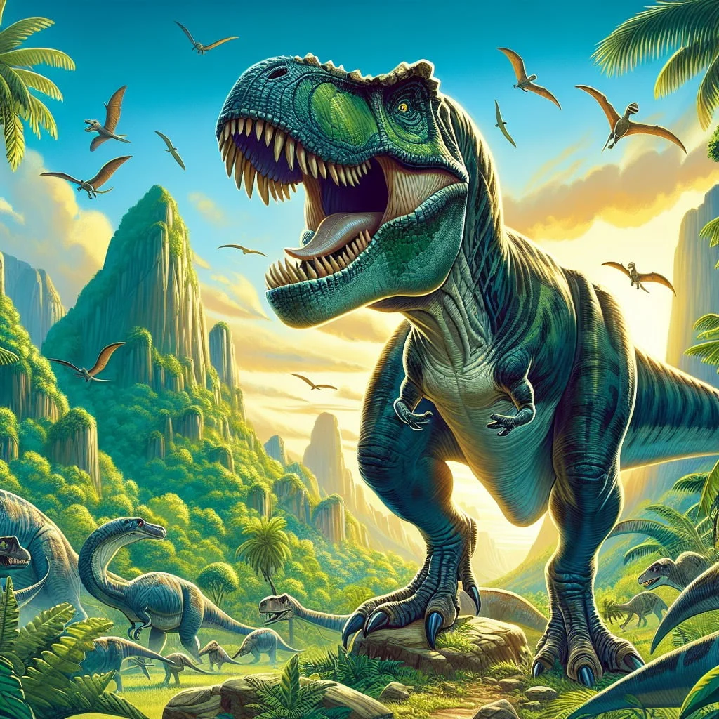 Fun fact for kids about T.Rex size