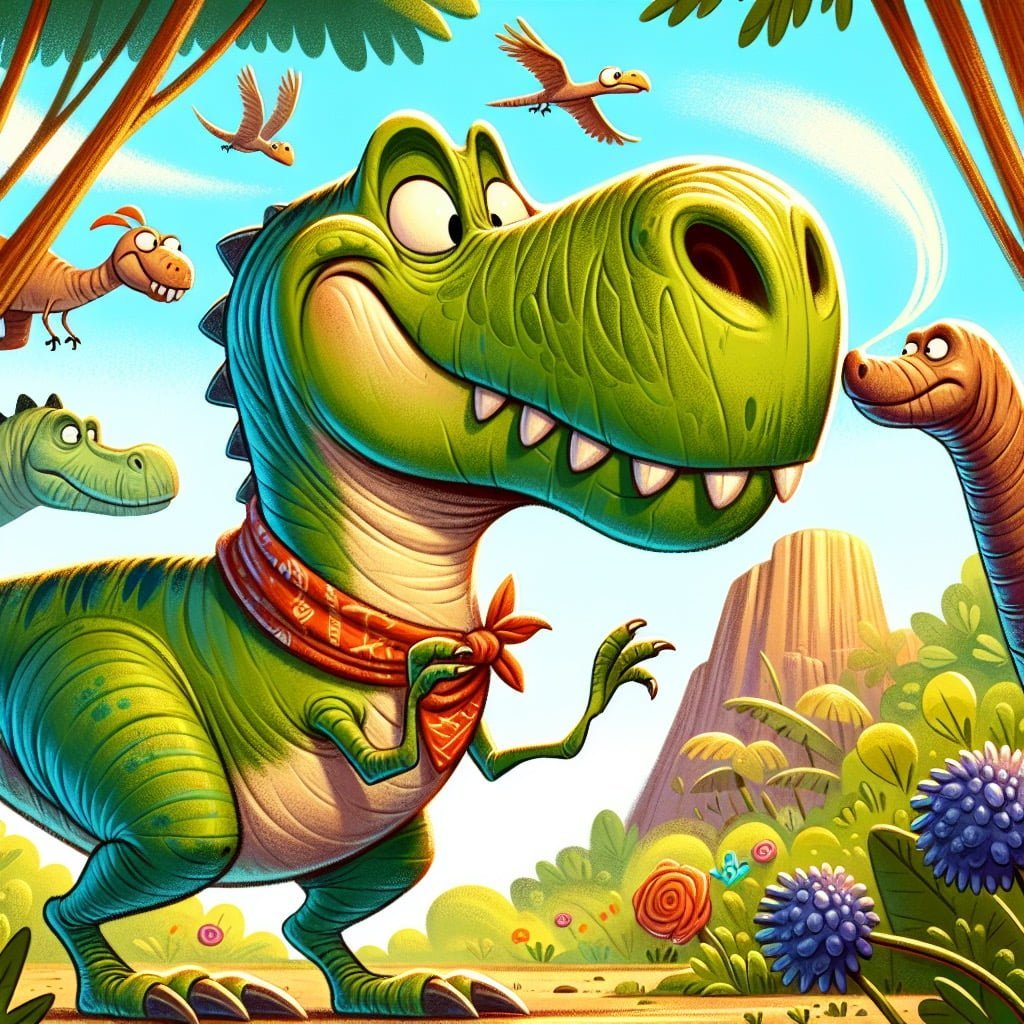 Fun fact for kids about T.Rex's sense of smell