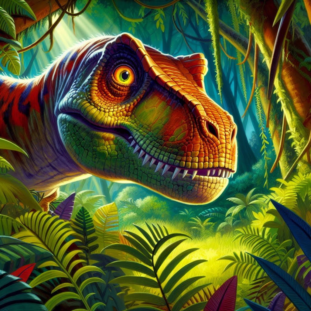 Fun fact for kids about T.Rex's keen eyesight