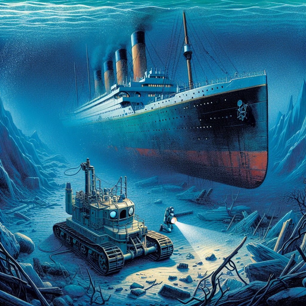 Fun fact for kids about the Titanic discovery